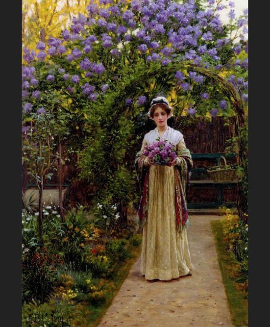 Edmund Blair Leighton Lilac